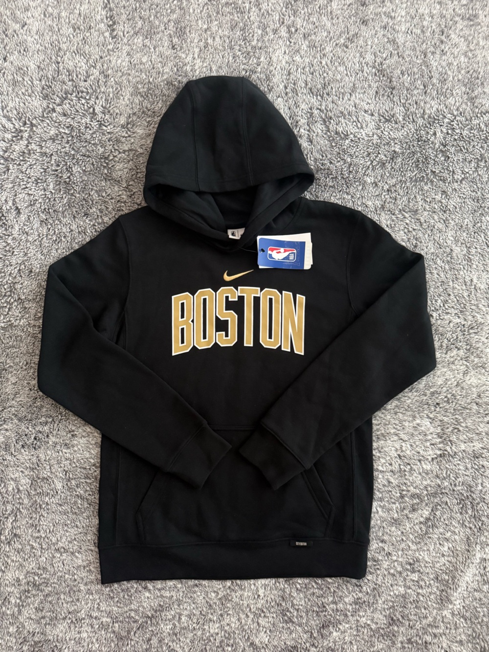 Boys Boston Celtics Hoodie, Nike, City Edition, Size Large, NWT